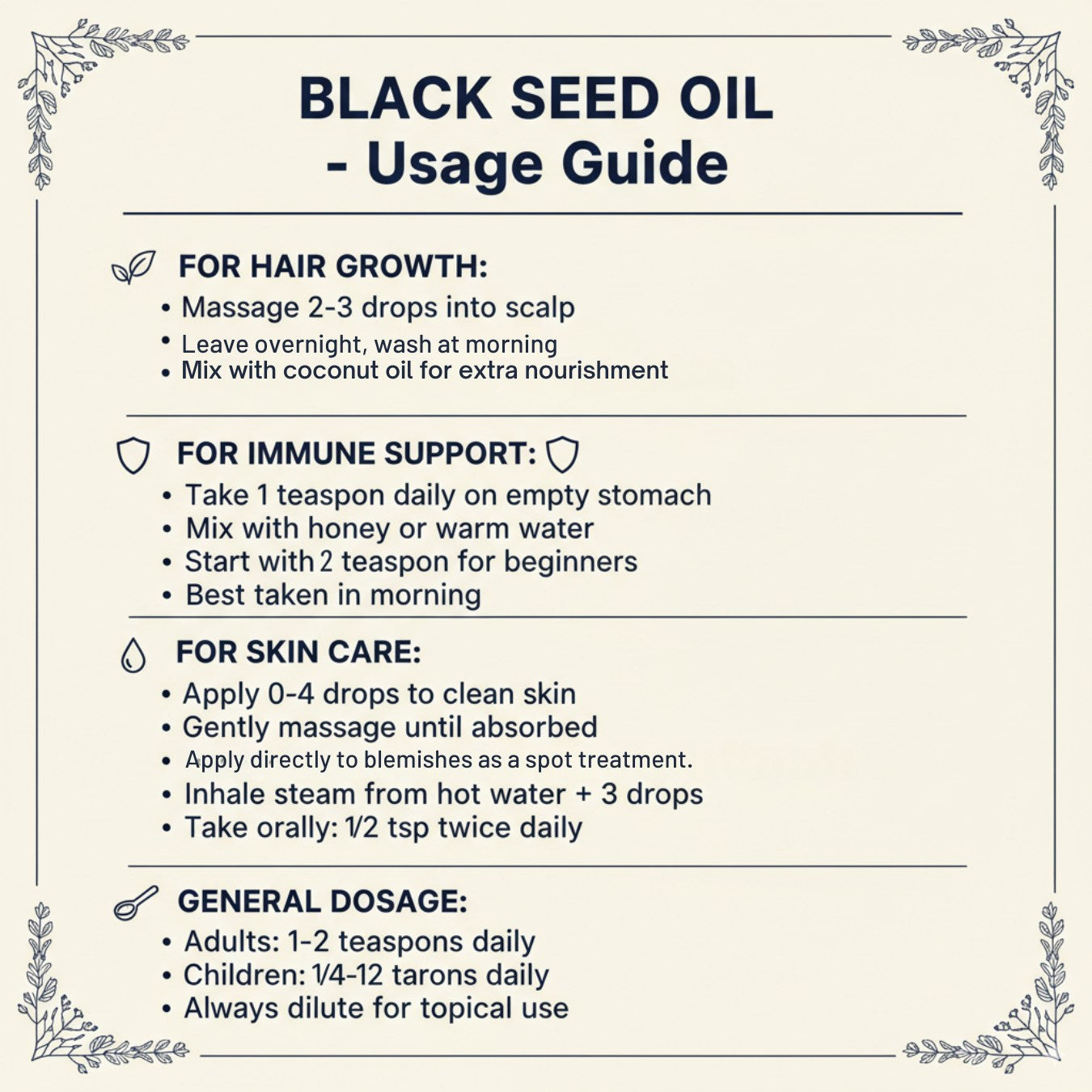 Cold Pressed Black Seed Oil